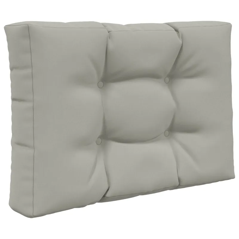 Lauko sofa pagalvėlė 2 pcs Pilka Poliesteris