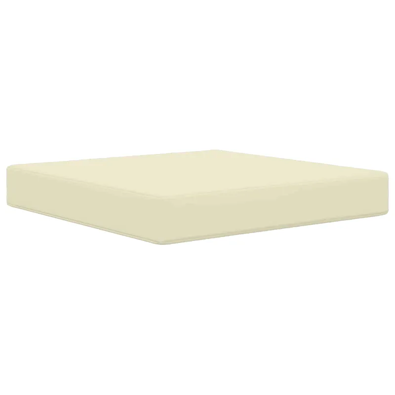 Lauko sofa pagalvėlė 2 pcs Kreminė Poliesteris