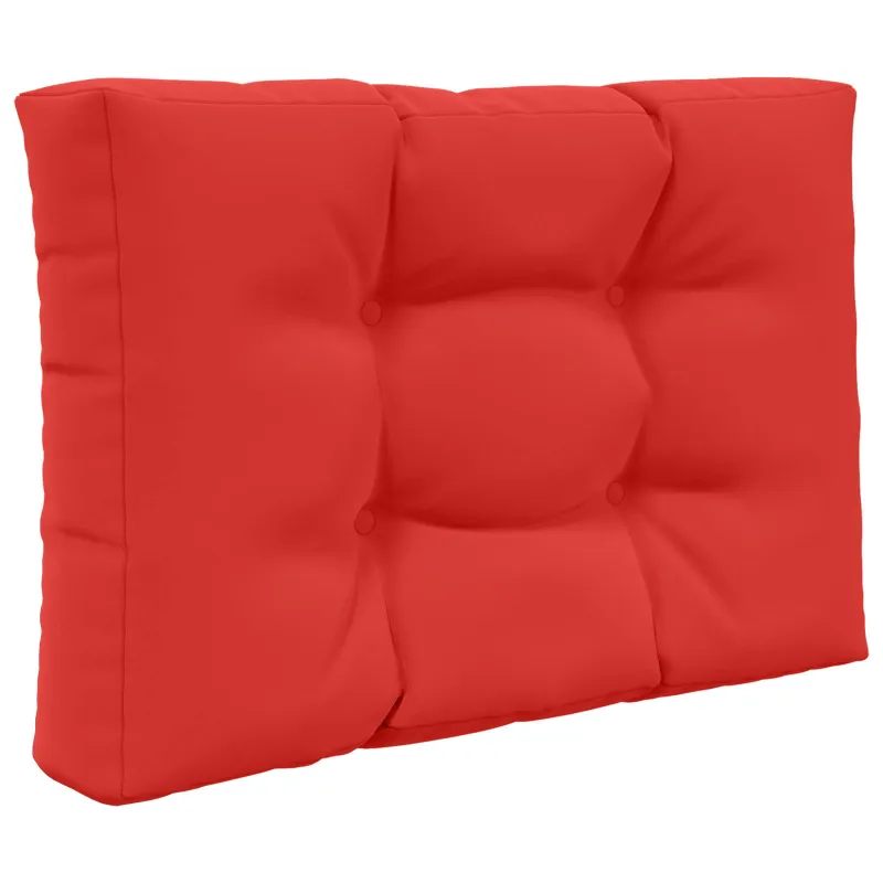 Lauko sofa pagalvėlė 2 pcs Raudona Poliesteris