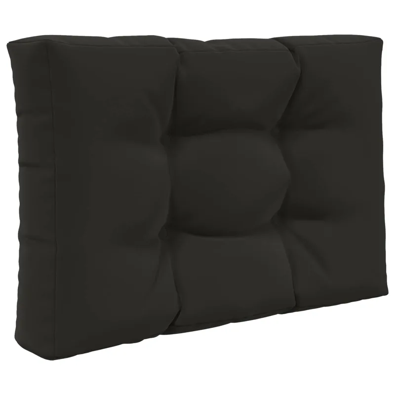 Lauko sofa pagalvėlė 2 pcs Juodas Poliesteris