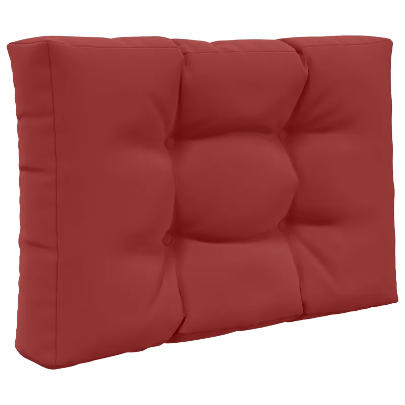 Lauko sofa pagalvėlė 2 pcs Vyno raudonumo Poliesteris