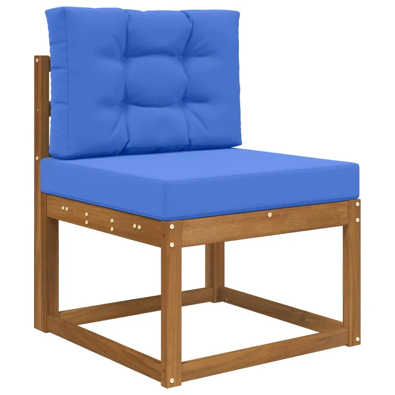 Lauko sofa pagalvėlė 2 pcs Karališka mėlyna Poliesteris