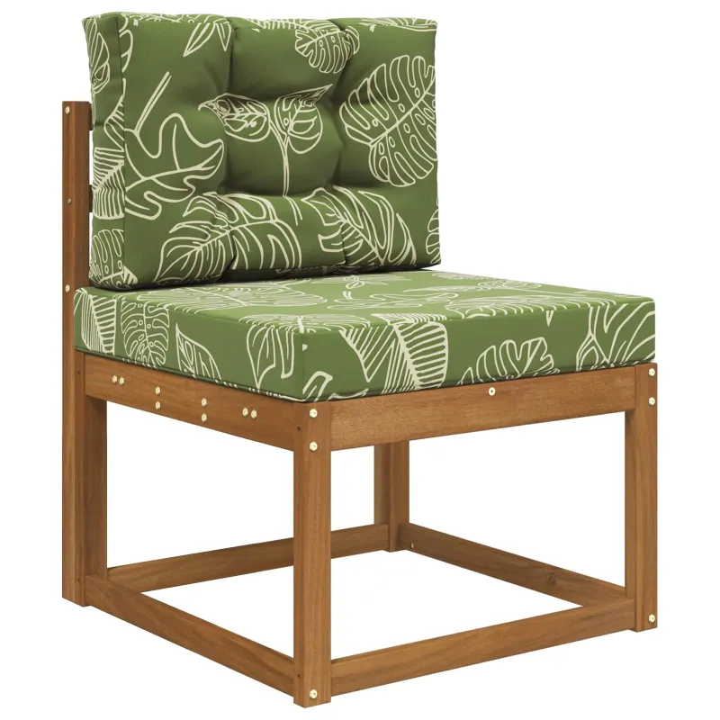 Lauko sofa pagalvėlė 2 pcs Lapų dizainas Poliesteris