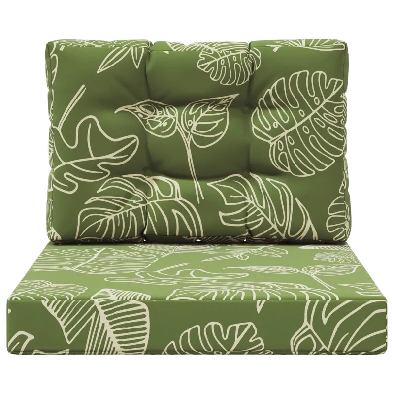 Lauko sofa pagalvėlė 2 pcs Lapų dizainas Poliesteris