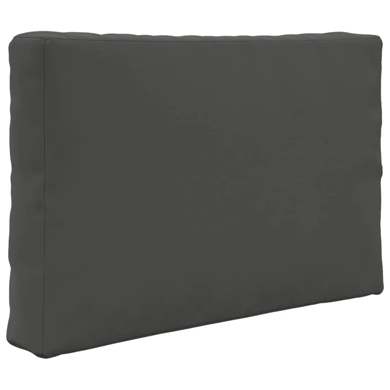 Lauko sofa pagalvėlė 3 pcs Antracitas Poliesteris