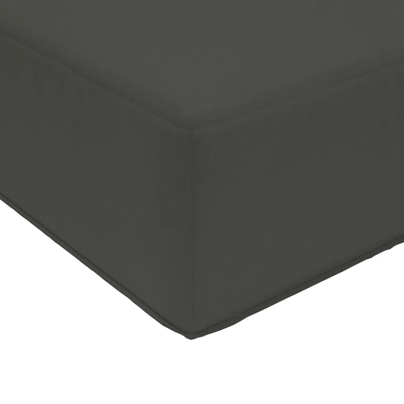 Lauko sofa pagalvėlė 3 pcs Antracitas Poliesteris