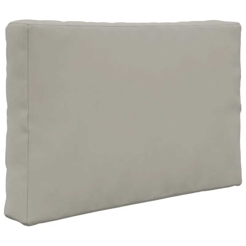 Lauko sofa pagalvėlė 3 pcs Pilka Poliesteris