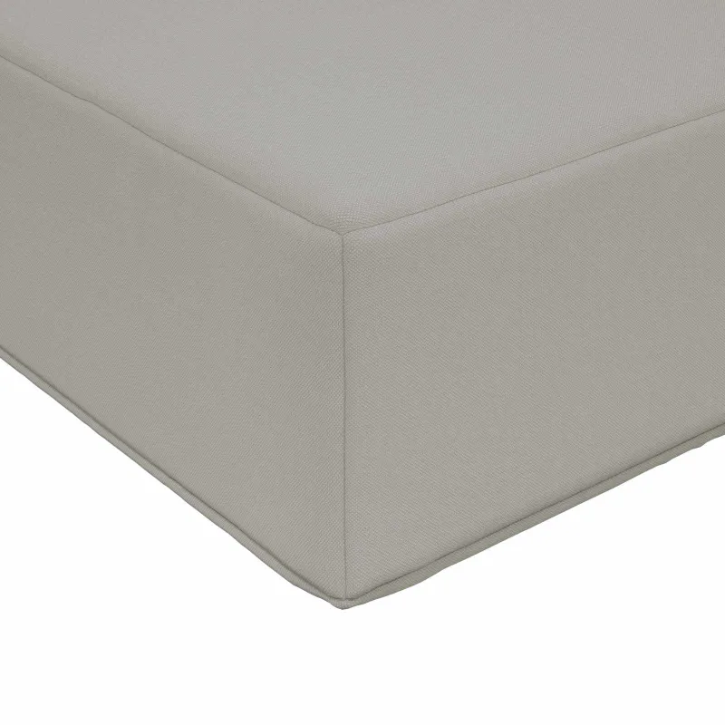 Lauko sofa pagalvėlė 3 pcs Pilka Poliesteris