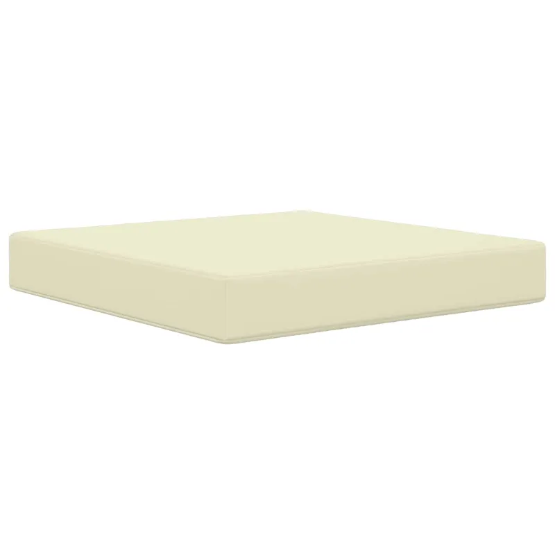 Lauko sofa pagalvėlė 3 pcs Kreminė Poliesteris