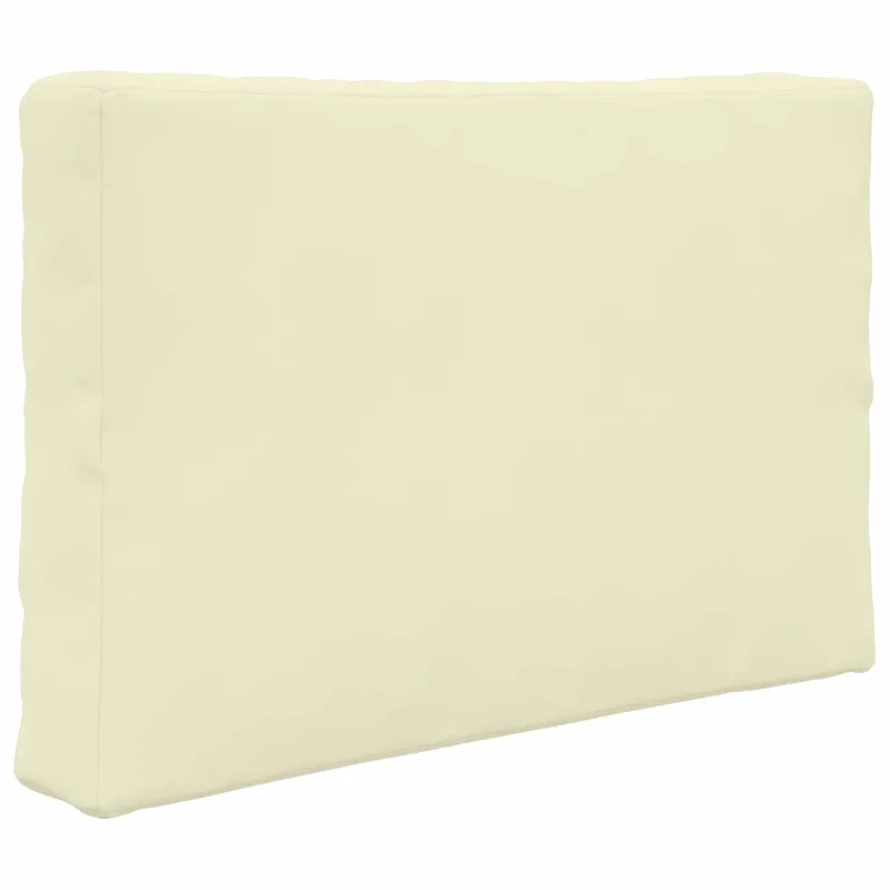 Lauko sofa pagalvėlė 3 pcs Kreminė Poliesteris