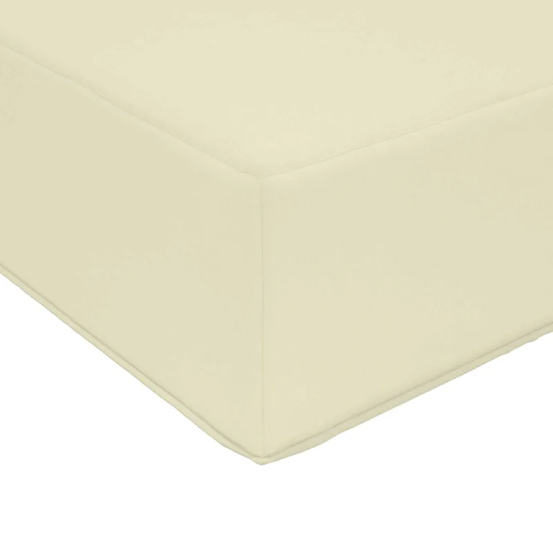 Lauko sofa pagalvėlė 3 pcs Kreminė Poliesteris