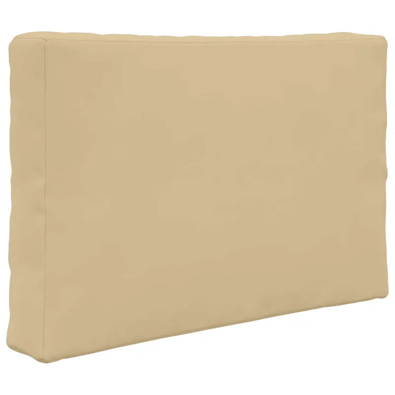 Lauko sofa pagalvėlė 3 pcs Smėlio Poliesteris