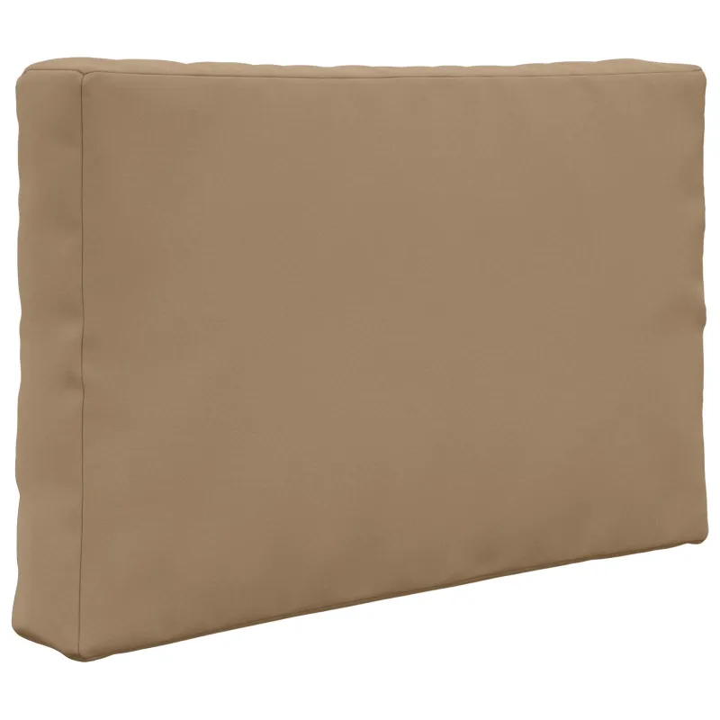 Lauko sofa pagalvėlė 3 pcs Taupe Poliesteris