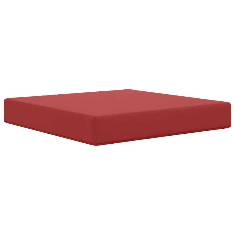 Lauko sofa pagalvėlė 3 pcs Vyno raudonumo Poliesteris