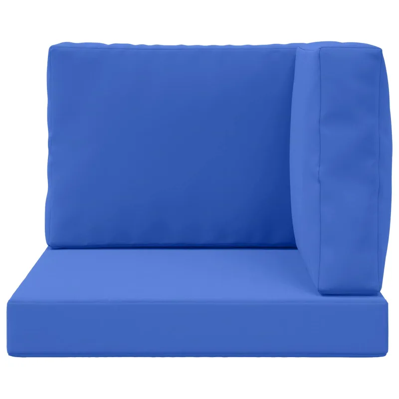 Lauko sofa pagalvėlė 3 pcs Karališka mėlyna Poliesteris