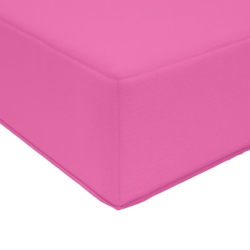 Lauko sofa pagalvėlė 3 pcs Rožinė Poliesteris