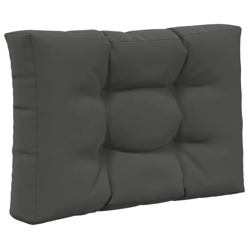 Lauko sofa pagalvėlė 3 pcs Antracitas Poliesteris