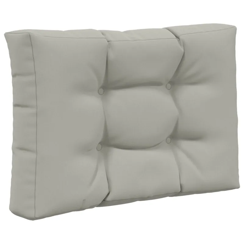 Lauko sofa pagalvėlė 3 pcs Pilka Poliesteris