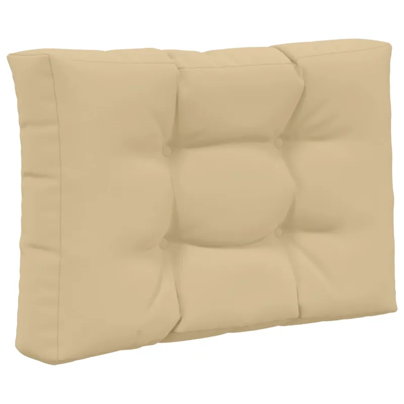 Lauko sofa pagalvėlė 3 pcs Smėlio Poliesteris