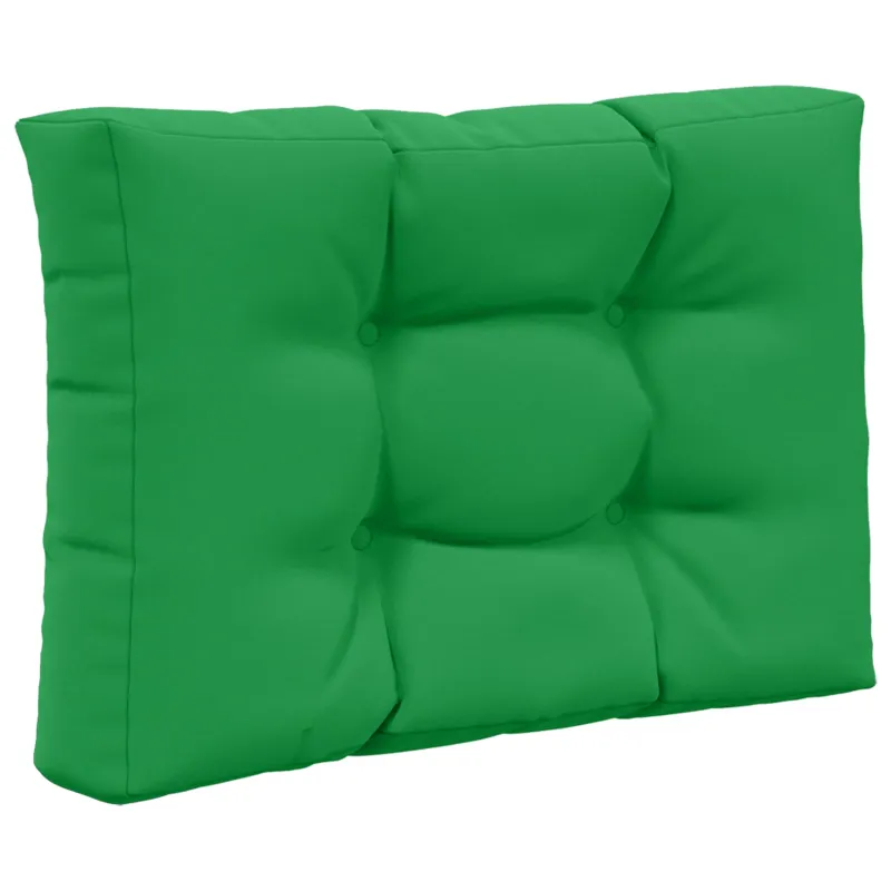 Lauko sofa pagalvėlė 3 pcs Žalia Poliesteris