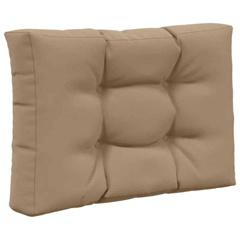 Lauko sofa pagalvėlė 3 pcs Taupe Poliesteris