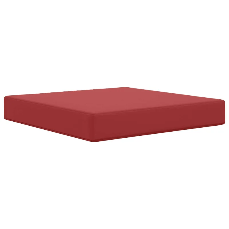 Lauko sofa pagalvėlė 3 pcs Vyno raudonumo Poliesteris