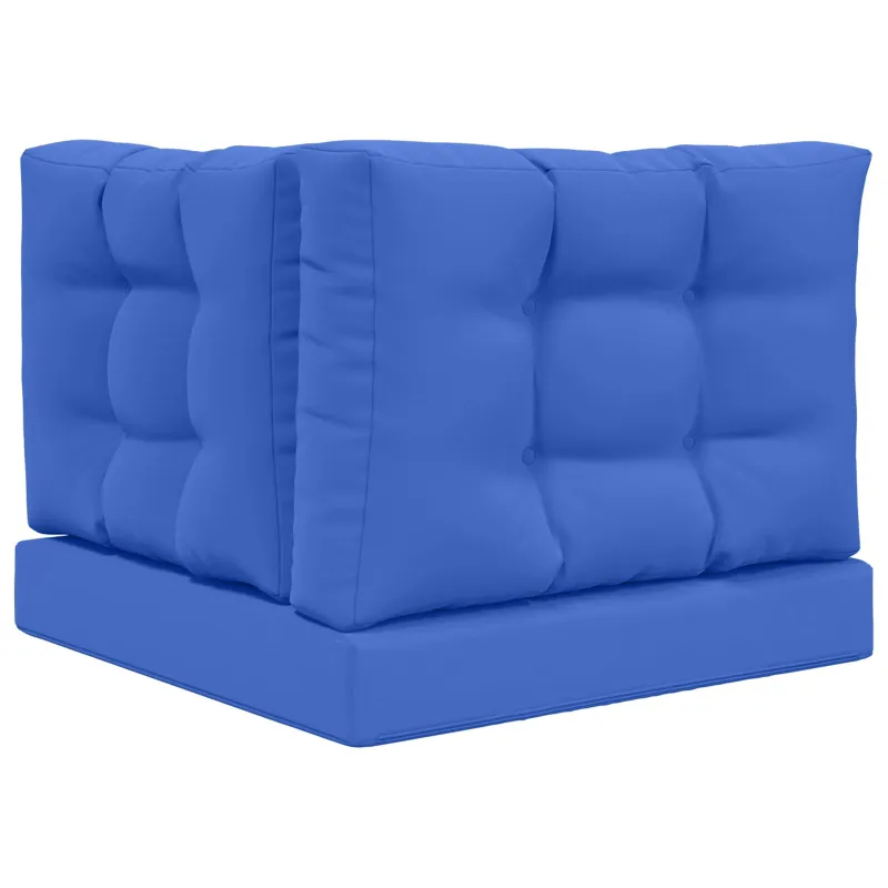 Lauko sofa pagalvėlė 3 pcs Karališka mėlyna Poliesteris
