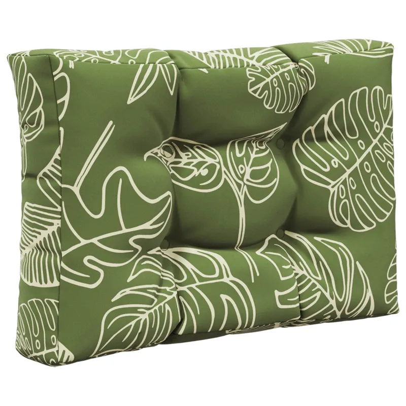 Lauko sofa pagalvėlė 3 pcs Lapų dizainas Poliesteris