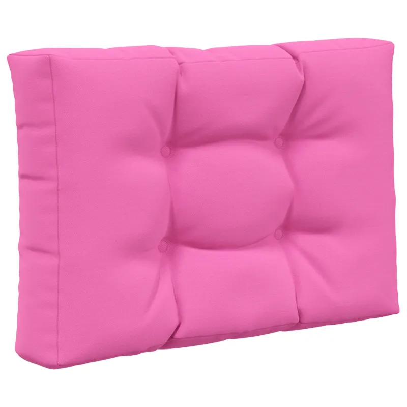 Lauko sofa pagalvėlė 3 pcs Rožinė Poliesteris