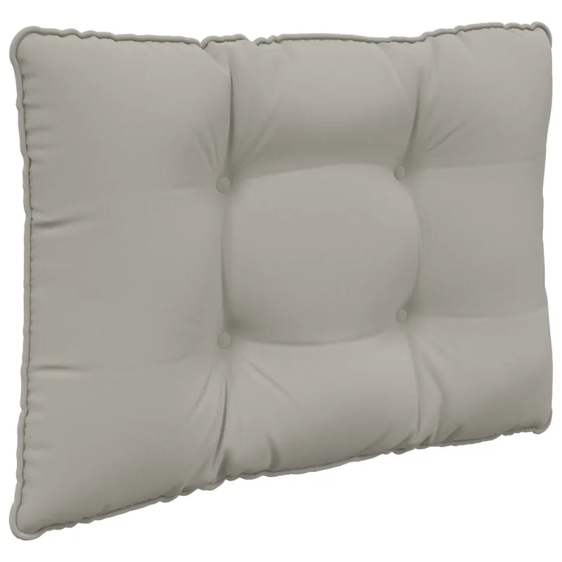 Lauko sofa pagalvėlė 2 pcs Pilka Poliesteris