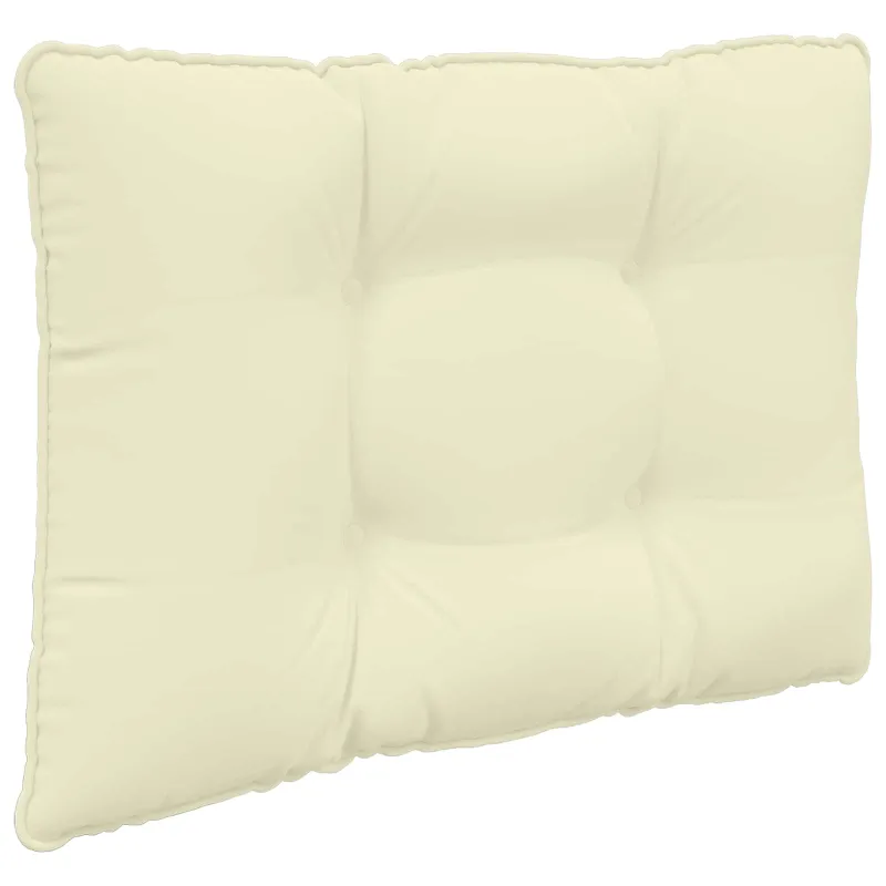 Lauko sofa pagalvėlė 2 pcs Kreminė Poliesteris
