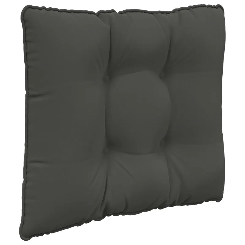 Lauko sofa pagalvėlė 3 pcs Antracitas Poliesteris