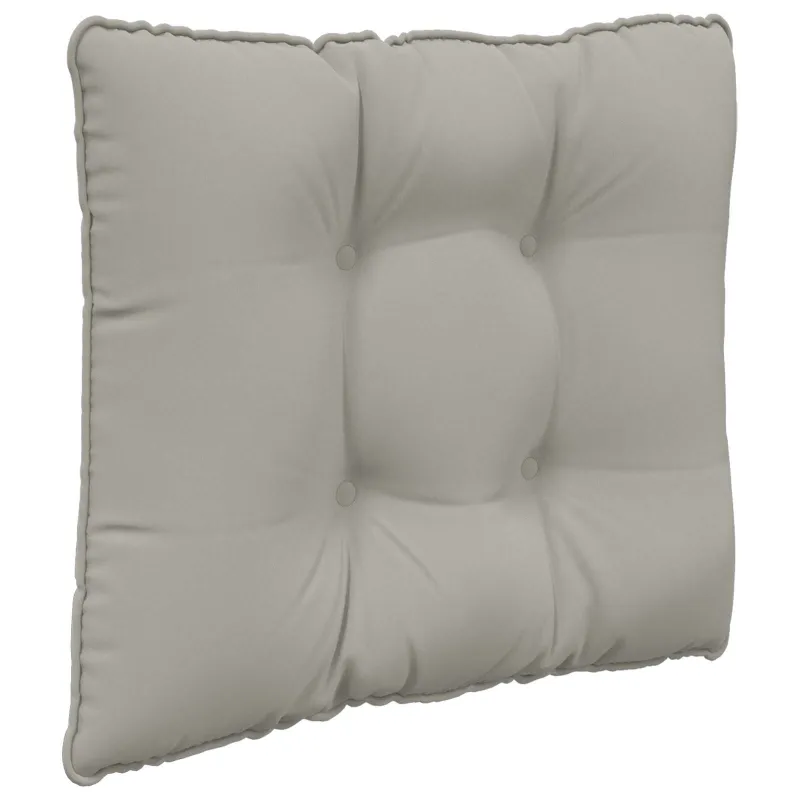 Lauko sofa pagalvėlė 3 pcs Pilka Poliesteris