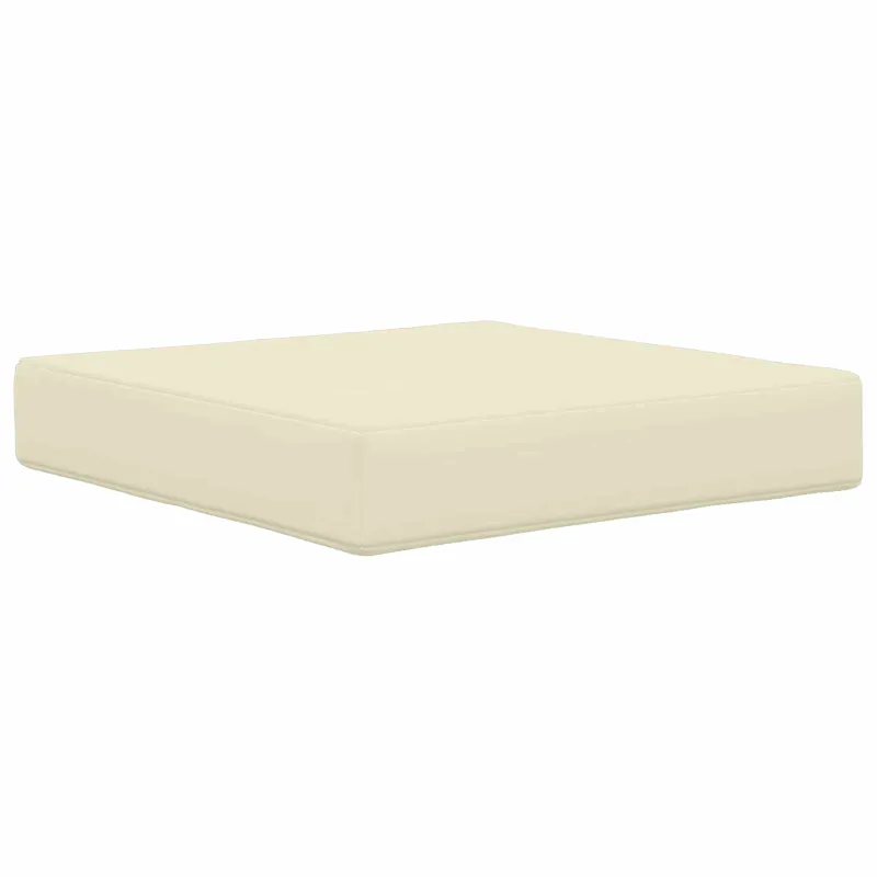 Lauko sofa pagalvėlė 3 pcs Kreminė Poliesteris