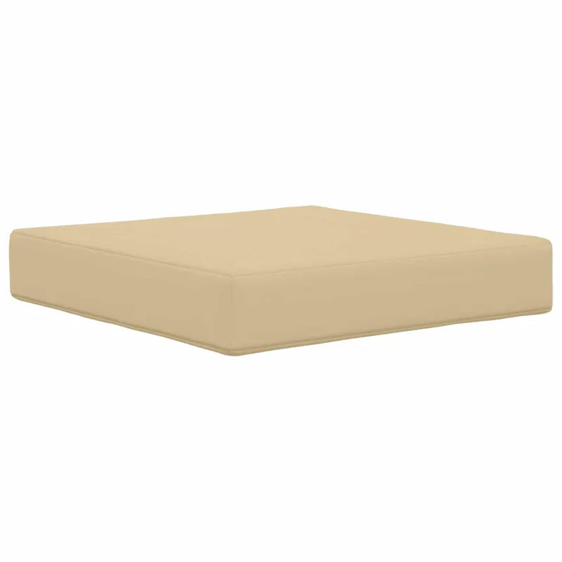 Lauko sofa pagalvėlė 3 pcs Smėlio Poliesteris