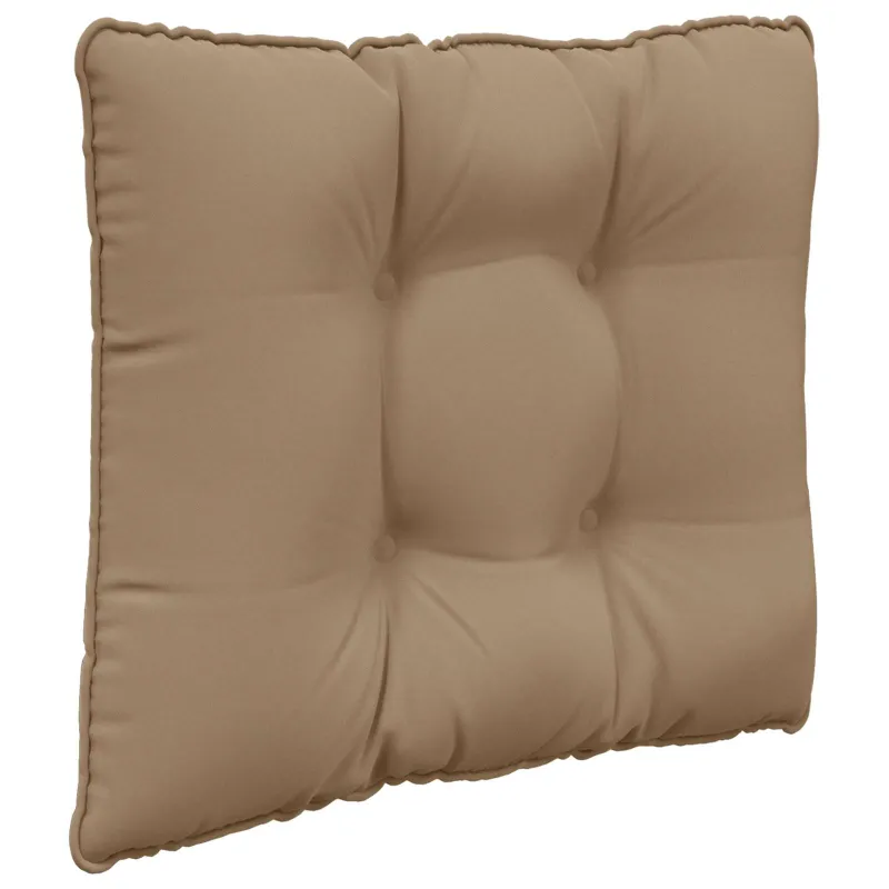 Lauko sofa pagalvėlė 3 pcs Taupe Poliesteris