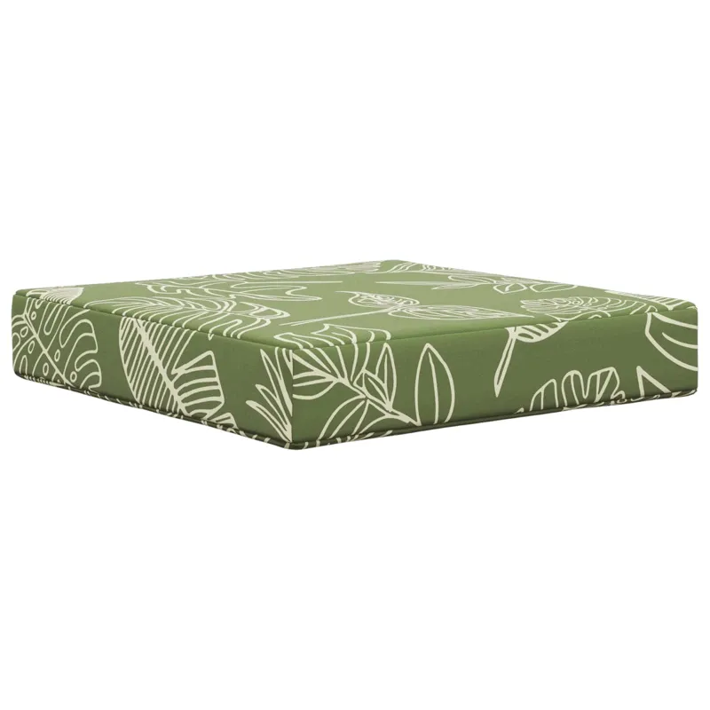 Lauko sofa pagalvėlė 3 pcs Lapų dizainas Poliesteris