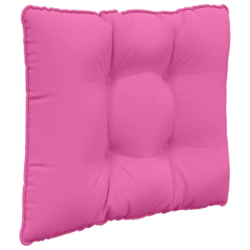 Lauko sofa pagalvėlė 3 pcs Rožinė Poliesteris