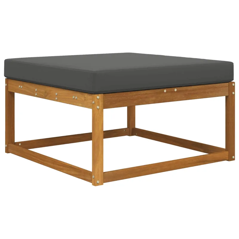 Lauko sofa pagalvėlė Antracitas 80 x 80 x 8 cm Poliesteris