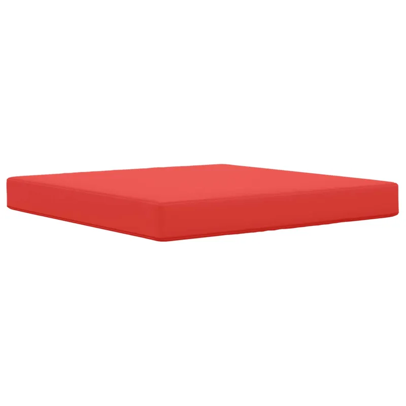Lauko sofa pagalvėlė Raudona 80 x 80 x 8 cm Poliesteris
