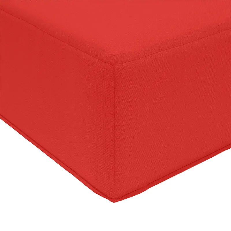 Lauko sofa pagalvėlė Raudona 80 x 80 x 8 cm Poliesteris