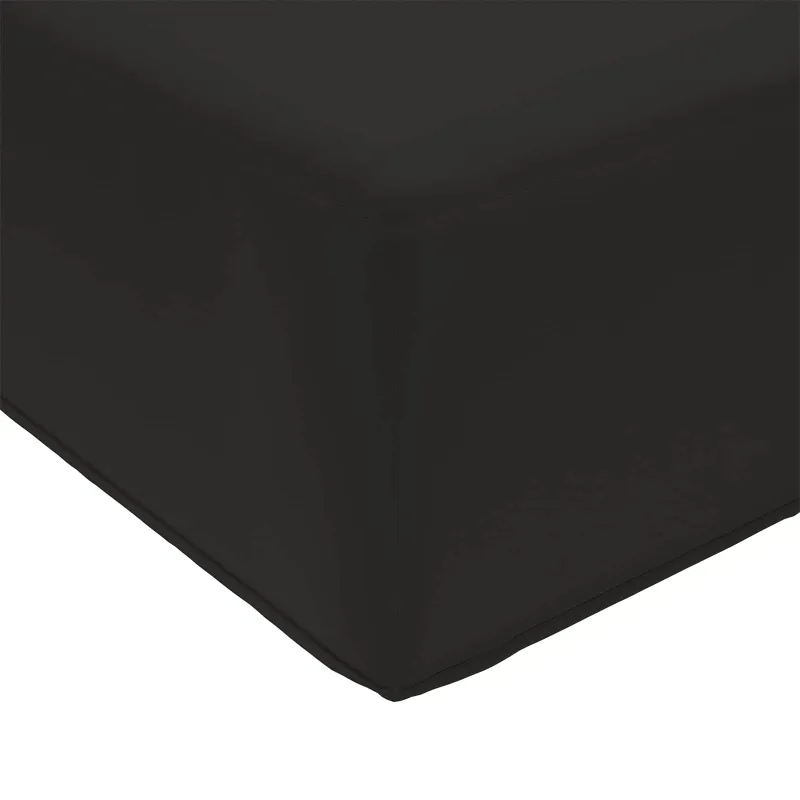 Lauko sofa pagalvėlė Juodas 80 x 80 x 8 cm Poliesteris