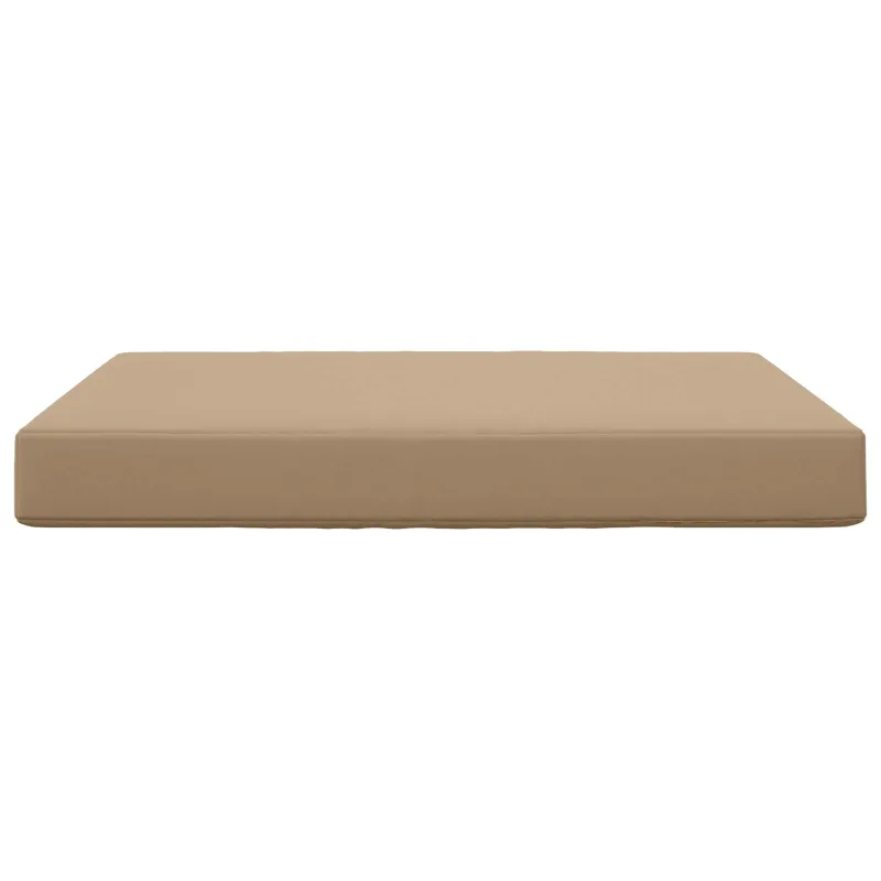 Lauko sofa pagalvėlė Taupe 80 x 80 x 8 cm Poliesteris