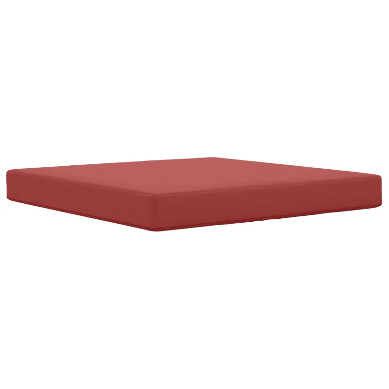 Lauko sofa pagalvėlė Vyno raudonumo 80 x 80 x 8 cm Poliesteris