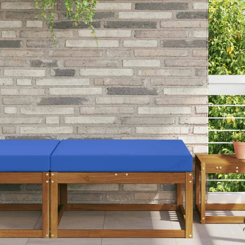 Lauko sofa pagalvėlė Karališka mėlyna 80 x 80 x 8 cm