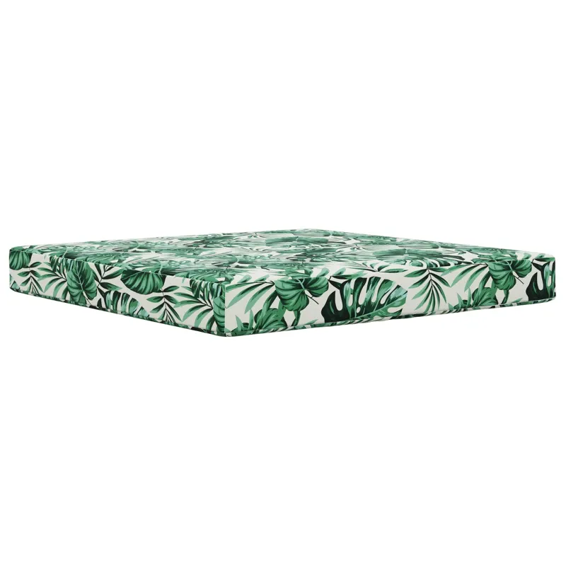 Lauko sofa pagalvėlė Lapų raštas 80 x 80 x 8 cm Poliesteris