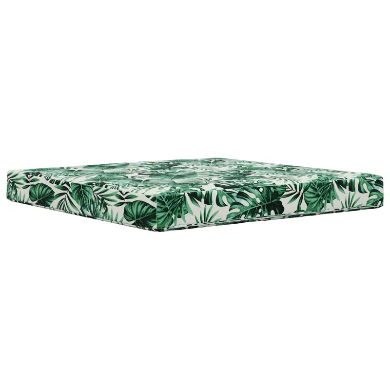 Lauko sofa pagalvėlė Lapų raštas 80 x 80 x 8 cm Poliesteris