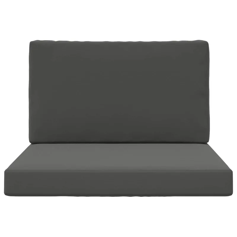 Lauko sofa pagalvėlė 2 pcs Antracitas Poliesteris