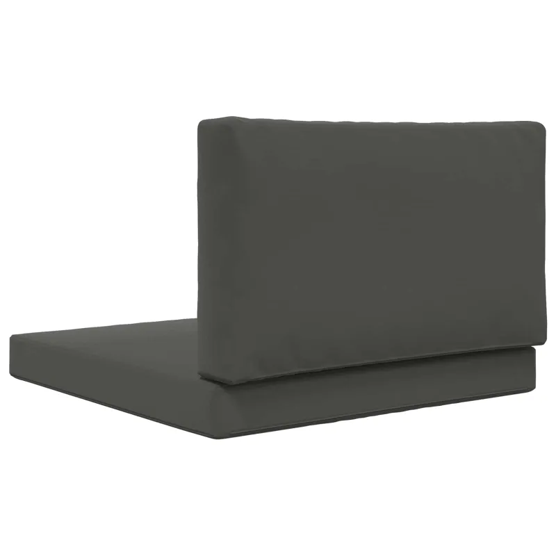 Lauko sofa pagalvėlė 2 pcs Antracitas Poliesteris