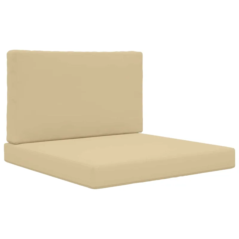 Lauko sofa pagalvėlė 2 pcs Smėlio Poliesteris